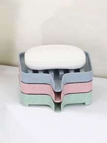 1pc Solid Soap Storage Box