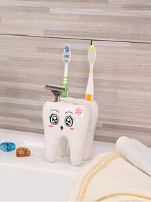 1pc Tooth Shaped Toothbrush Holder