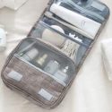 1pc Travel Cosmetic Storage Bag With Hook