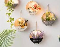 1pc Wall Hanging Iron Flower Basket