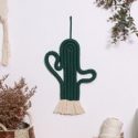 1pc Woven Cactus Wall Hanging