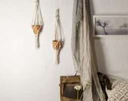 1pc Woven Macrame Plant Hanger