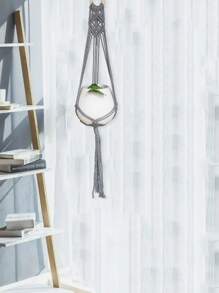 1pc Woven Macrame Plant Hanger