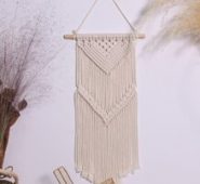 1pc Woven Macrame Wall Hanging