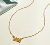 1pc Year Charm Necklace