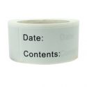 1roll Date Label Sticker