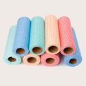 1roll Random Color Disposable Cleaning Rag