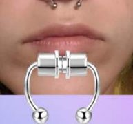 1set Magnetic Nose Ring