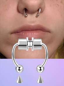 1set Magnetic Nose Ring