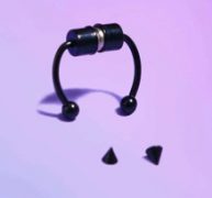 1set Magnetic Nose Ring