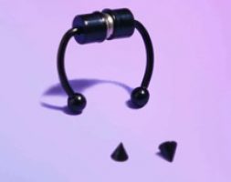 1set Magnetic Nose Ring
