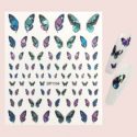 1sheet Butterfly Nail Art Sticker