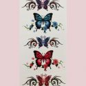 1sheet Butterfly Pattern Tattoo Sticker