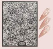 1sheet Floral Nail Art Sticker