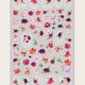 1sheet Flower Pattern Nail Art Sticker