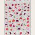 1sheet Flower Pattern Nail Art Sticker