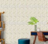 1sheet Geometric Pattern Sticky Wallpaper