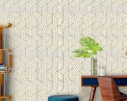 1sheet Geometric Pattern Sticky Wallpaper