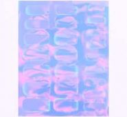 1sheet Rectangle Aurora Nail Art Sticker