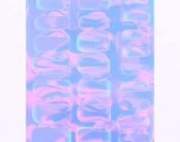 1sheet Rectangle Aurora Nail Art Sticker