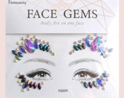 1sheet Rhinestone Eye Tattoo Sticker