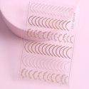 1sheet Striped Nail Art Sticker