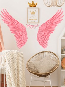 1sheet Wing Print Wall Sticker