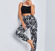 2 In 1 Cami Top & Graphic Pants Pajama Set