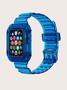 2 In 1 Clear Watchband & Case For iWatch