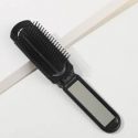 2 In 1 Foldable Hair Brush & Mirror