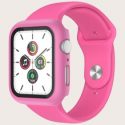 2 In 1 Silicone Watchband & Case For iWatch