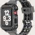 2 In 1 Solid Watchband & Case For iWatch