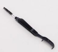 2 In 1 Stainless Steel Eyelash Brush & Eyebrow Brush