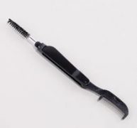 2 In 1 Stainless Steel Eyelash Brush & Eyebrow Brush