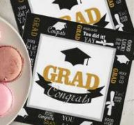 20pcs Letter Graphic Disposable Paper