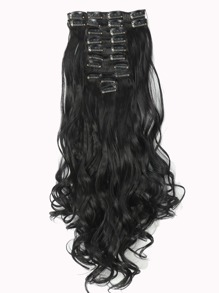 22pcs Clip In Curly Hairpiece