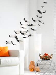 24pcs 3D Bat Wall Sticker