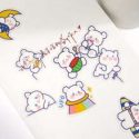 24pcs Cartoon Graphic DIY Sticker