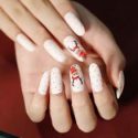 24pcs Christmas Fake Nail