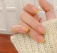 24pcs False Nail & 1pc Nail File & 1sheet Tape