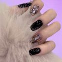 24pcs Glitter Fake Nail