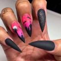 24pcs Magic Pattern Fake Nail