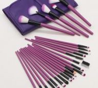 24pcs Makeup Brush Set & 1pc Storage Bag