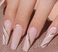 24pcs Minimalist Fake Nail