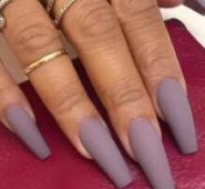 24pcs Solid Fake Nail & 1sheet Tape & 1pc Nail File