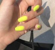 24pcs Solid Fake Nails