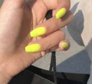 24pcs Solid Fake Nails