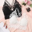 2pack Guipure Lace Cross Back Bra Set