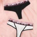 2pack Letter Tape Thong Set