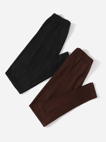 2pack Solid Leggings